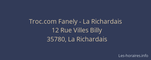 Troc.com Fanely - La Richardais