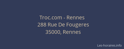 Troc.com - Rennes