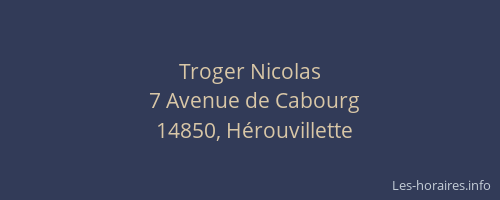 Troger Nicolas