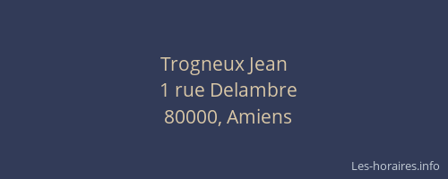 Trogneux Jean