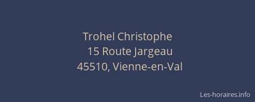 Trohel Christophe