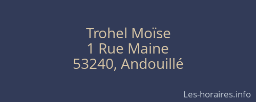 Trohel Moïse
