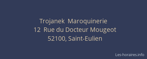 Trojanek  Maroquinerie