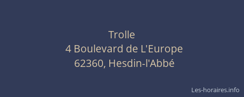 Trolle