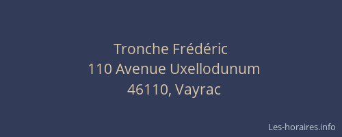 Tronche Frédéric