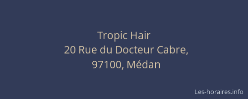 Tropic Hair