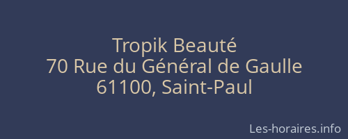 Tropik Beauté
