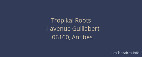 Tropikal Roots