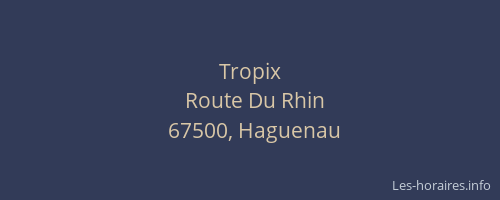 Tropix
