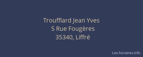 Troufflard Jean Yves