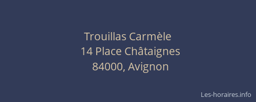 Trouillas Carmèle