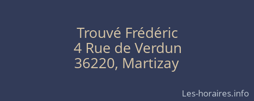 Trouvé Frédéric
