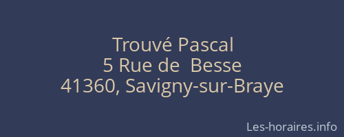 Trouvé Pascal