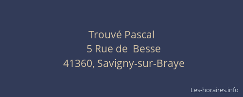 Trouvé Pascal