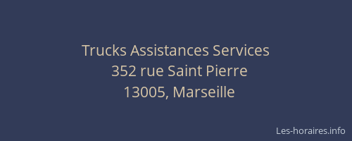 Trucks Assistances Services