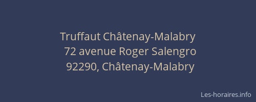 Truffaut Châtenay-Malabry