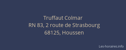 Truffaut Colmar