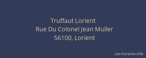 Truffaut Lorient