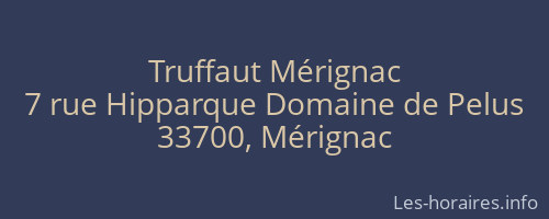 Truffaut Mérignac