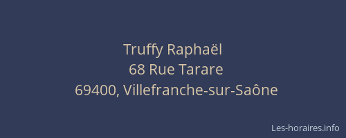 Truffy Raphaël