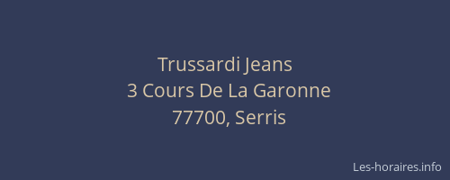 Trussardi Jeans