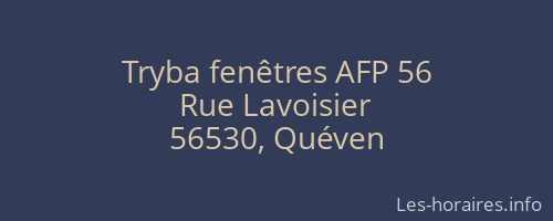 Tryba fenêtres AFP 56