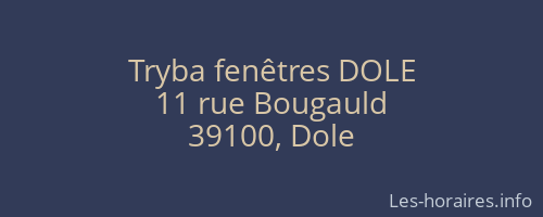 Tryba fenêtres DOLE