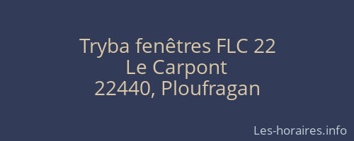 Tryba fenêtres FLC 22