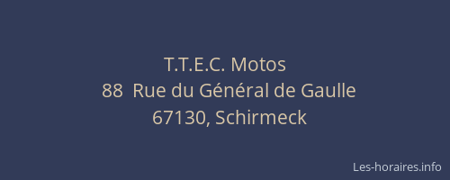 T.T.E.C. Motos