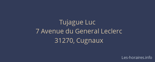 Tujague Luc