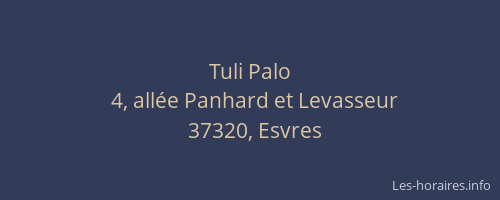 Tuli Palo