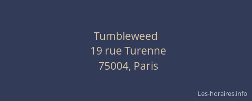 Tumbleweed