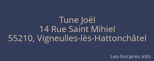 Tune Joël