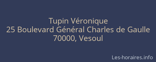 Tupin Véronique
