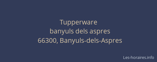 Tupperware