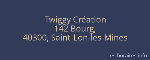Twiggy Création