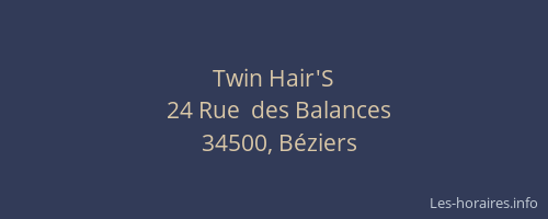 Twin Hair'S