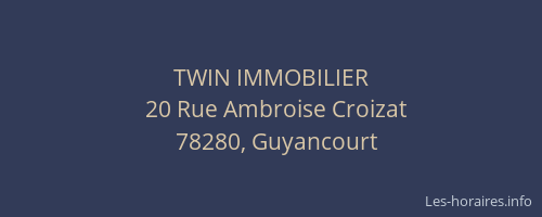 TWIN IMMOBILIER