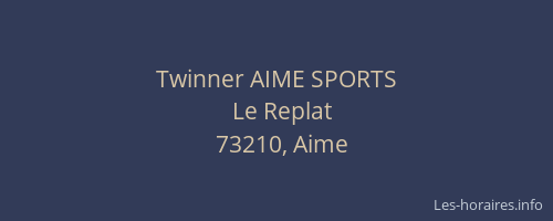 Twinner AIME SPORTS