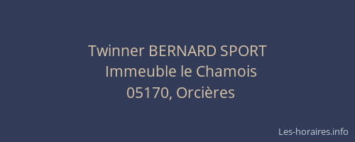 Twinner BERNARD SPORT