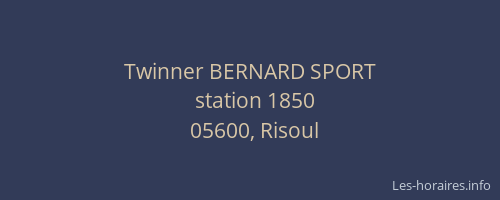 Twinner BERNARD SPORT