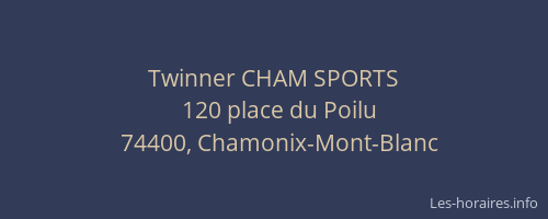 Twinner CHAM SPORTS