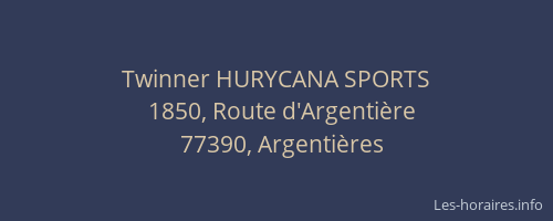 Twinner HURYCANA SPORTS