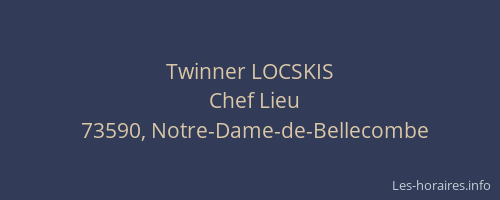 Twinner LOCSKIS