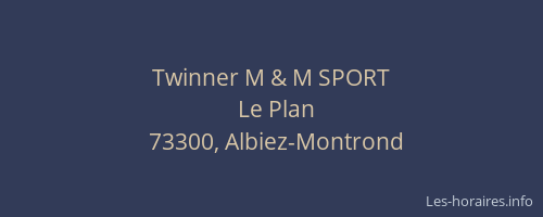Twinner M & M SPORT