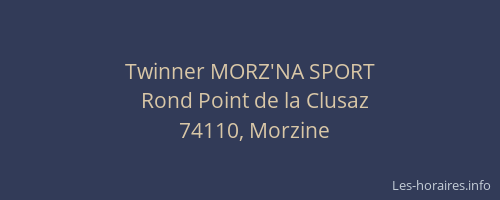 Twinner MORZ'NA SPORT