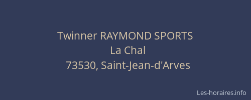 Twinner RAYMOND SPORTS