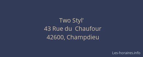 Two Styl'
