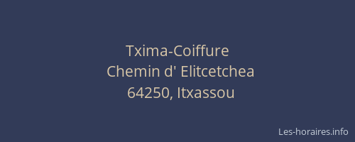 Txima-Coiffure