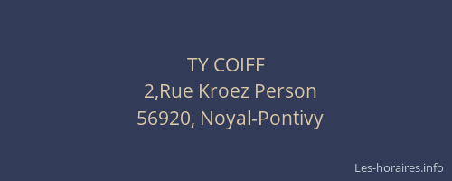 TY COIFF